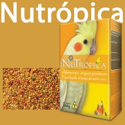 Farinhada Nutrópica Calopsita Mel, Ovos E Frutas 300G - 2 Farinhada Nutrópica Calopsita Mel, Ovos E Frutas 300G - 2