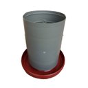 Ver imagem 2 de Kit 5 Comedouros Para Aves Todo De Plástico 5Kg Cada Er