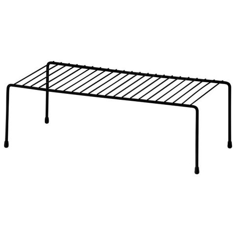 Organizador de Armário e Gavetas Aramado Preto Branco Future:preto