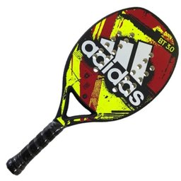 Raquete de Beach Tennis Adidas BT 3.0 - Amarelo/Vermelho + 3 Bolas Beach Tennis - 2