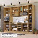 Ver imagem 4 de Cozinha Completa 6 Peças com Espaços para Micro-ondas e Tampos Slim Luciane Móveis
