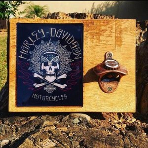 Abridor de Garrafas Harley