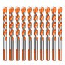 Kit 10 Broca de Torção Triangular Multifuncional 6Mm - 1