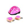 Kit Patinete 3 Rodas + Acessórios de Segurança Unitoys Rosa - 3