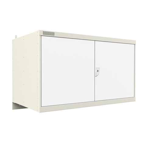 Armário de Aço para Garagem - Nk 1732 Nilko Armários Branco Chave Padrão