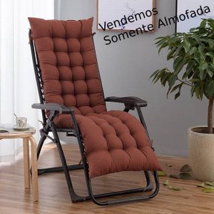 Almofada Futon P/ Cadeira de Descanso Espreguiçadeira