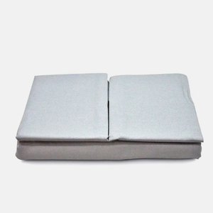 Capa de Duvet Lino Gris - Queen Blue Gardenia
