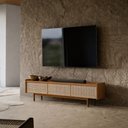 Ver imagem 2 de Rack Dune Nature com Acabamento Palha 184 cm