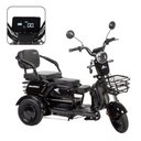 Ver imagem 1 de Triciclo Elétrico Motorizado 800w até 3 Lugares Dispensa Cnh Wehawk Mult 3 2025