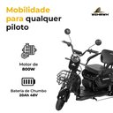 Ver imagem 2 de Triciclo Elétrico Motorizado 800w até 3 Lugares Dispensa Cnh Wehawk Mult 3 2025
