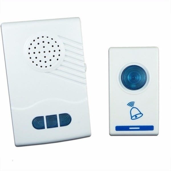 Campainha sem Fio Wireless 100 Metros 32 Toques Residencial