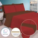 Ver imagem 2 de Jogo de Cama Casal/queen para Calor de Verão com Edredom Lençol Fronha Função Cobre Leito e Cobertor