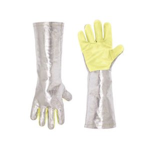 Luva Termica Benetherm 5 Dedos Aramida 45cm Amarela