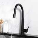 Ver imagem 4 de Torneira Monocomando Extensível Preto Fosco de Cozinha