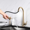 Ver imagem 4 de Torneira Gourmet Monocomando Extensivel Dourado Escovado