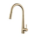 Ver imagem 1 de Torneira Gourmet Monocomando Extensivel Dourado Escovado