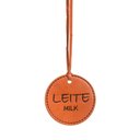 Ver imagem 1 de Etiqueta de Identificação Leite Cor Marrom em Couro Pu
