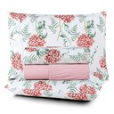 Ver imagem 1 de Jogo de Lençol King Cotton Select Estampado 200 Fios 4 Peças - Hortência - 80% Algodão 20% Poliéster