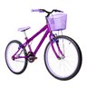 Bicicleta Feminina Aro 24 Alumínio Colorido + Kit Passeio FlexBikes - 2
