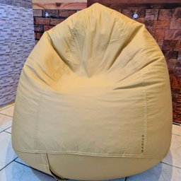Puff Gota Mariju - Mostarda - Vazio - Qualidade Premium com Frete Reduzido para Todo o Brasil - Pers - 5