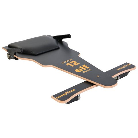 Carrinho de Rolimã F1 Lotus Preto em MDF