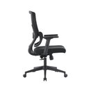 Ver imagem 3 de Cadeira Escritório Ergonômica Chelsea Diretor NR17 Reclinável Base Giratória Apoio Lombar Braço