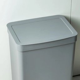 Lixeira com Pedal Trium 50 L Chumbo ou - 4