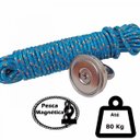 Ver mais imagens de Imã De Neodímio Para Pesca Magnetica Até 80 Kilos De Tração