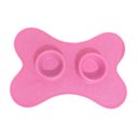 Ver imagem 1 de Kit Tapete Comedouro/Bebedouro Rosa Poá