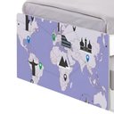 Ver imagem 4 de Bi Cama Juvenil Zap com Cabeceira Mapa Viagens