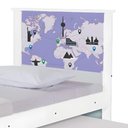 Ver imagem 5 de Bi Cama Juvenil Zap com Cabeceira Mapa Viagens