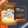 5 Conector Emenda P/ Fita Led 2 Vias Rabicho Fêmea P4 - 3