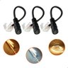 5 Conector Emenda P/ Fita Led 2 Vias Rabicho Fêmea P4 - 1
