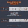 5 Conector Emenda P/ Fita Led 2 Vias Rabicho Fêmea P4 - 9