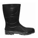 Ver imagem 3 de Bota Impermeável Cartom Pvc Preta com Forro:34/preto