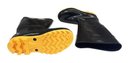 Ver imagem 2 de Bota Kadesh Impermeável Pvc Preta Solado Amarelo Com Forro:35/Preto