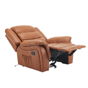 Ver imagem 3 de Poltrona do Papai Reclinável e Massagem Relaxante Elétrica Ocean Corino Premium Marrom