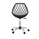 Ver imagem 4 de CADEIRA KAILA PP PRETO OFFICE CROMADA