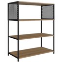 Ver imagem 3 de Estante Multiuso Industrial 77cm com Prateleiras Alure Mel Z54 - Mpozenato