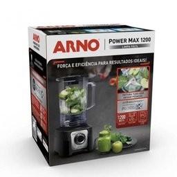 Liquidificador Ln78 Power Max Limpa Fácil 1200w Arno Preto 110v - 3