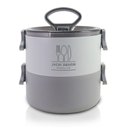 Ver imagem 1 de Pote Marmita de 2 Andares 1600 Ml - Joy Cinza