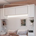 Ver imagem 2 de Armário Aéreo Modulado Casal 2 Portas Infinity Branco