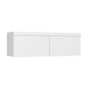 Ver imagem 1 de Armário Aéreo Modulado Casal 2 Portas Infinity Branco