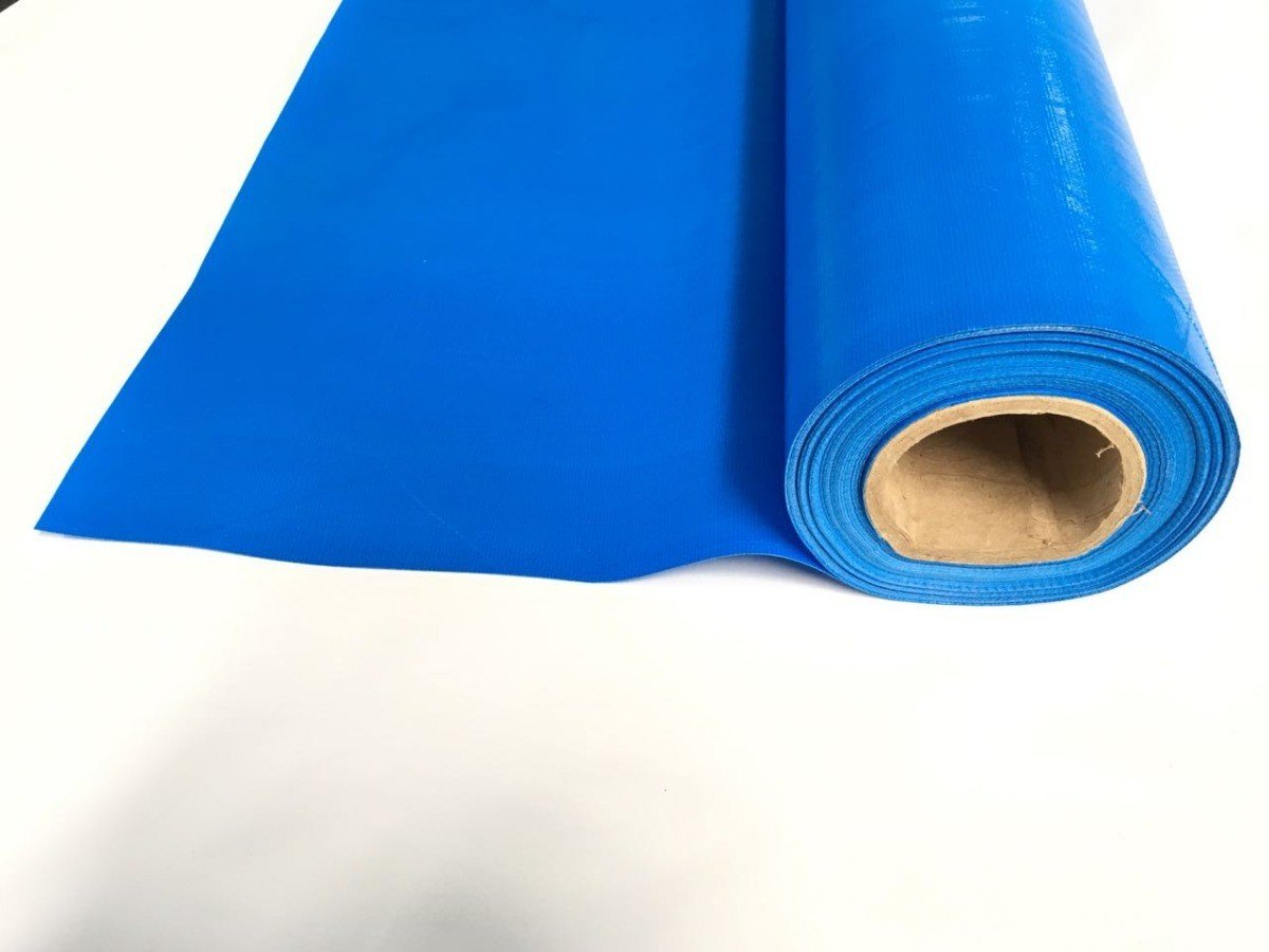 Lona Bobina Azul 300 Micras - 2x50M - 2x47 - 1