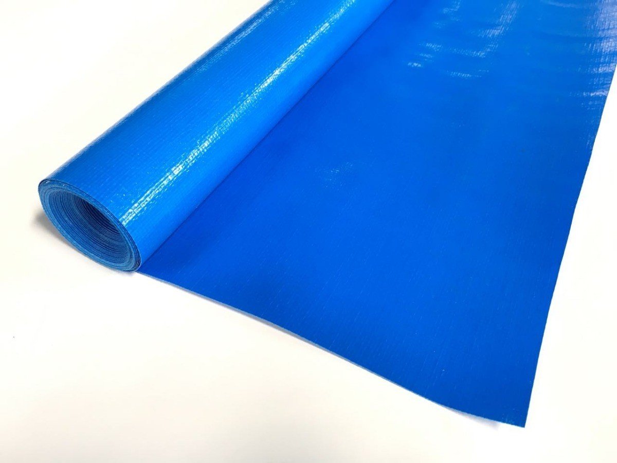 Lona Bobina Azul 300 Micras - 2x50M - 2x47 - 4
