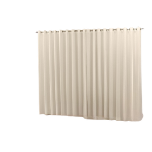 Cortina Blackout 100% Tecido 4,00x2,00 Para Trilho Suíço:PALHA