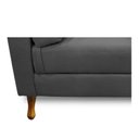 Ver imagem 5 de Recamier Félix King Size 195cm Linho Chumbo - Doce Sonho Móveis FELIXESPECIAL