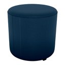 Ver imagem 1 de Puff Redondo Decorativo Copenhage 43x43 Cm Veludo Azul Milani Store