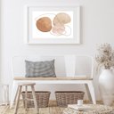 Ver imagem 2 de Quadro Aquarela Tons Neutros - 60x48cm:madeira Branca