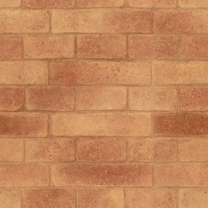 Papel de Parede Tijolo - Marrom Claro / Rosado - Bobinex Natural - 1420